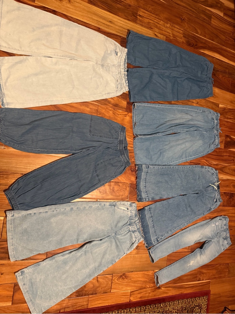 GAP Mixed Blue Denim Jeans Lot - Various Blue Washes
